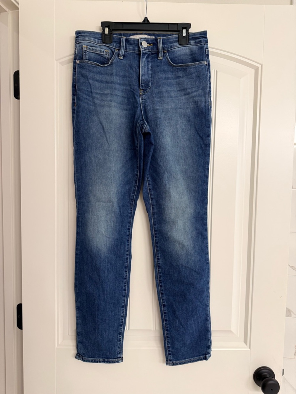 Athleta Dark Blue Denim High-Rise Jeans